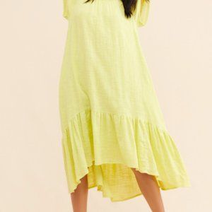 NWTs high-low maxi Anthropologie dress